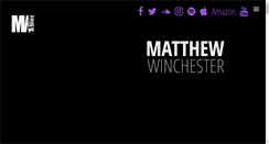 Desktop Screenshot of matthewwinchester.com